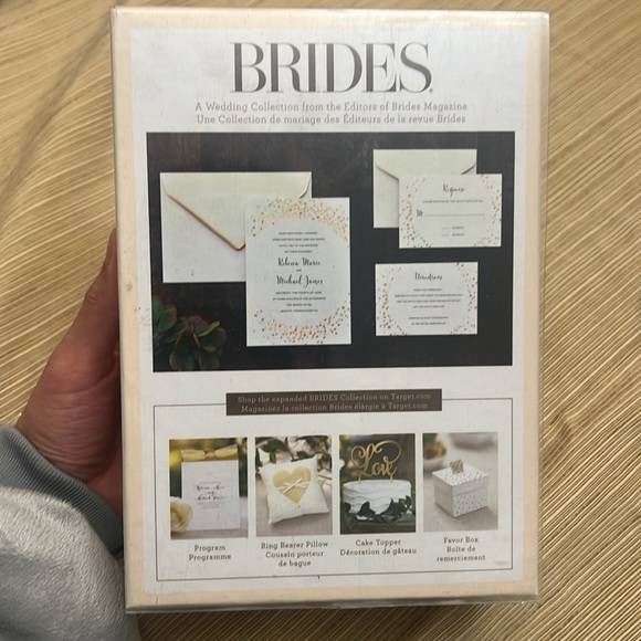 Brides premium invitation kit 30 printable invitations with 30 envelopes Brides - Picture 5 of 9